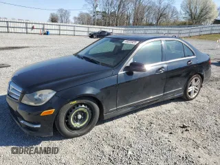 2013 Mercedes-Benz C 250 Sport with VIN WDDGF4HB5DR245894, listed as a Copart auction lot 49035925 with 184,374 mi miles and Salvage Title. Bid and sale history available at DreamBid. Image 1.