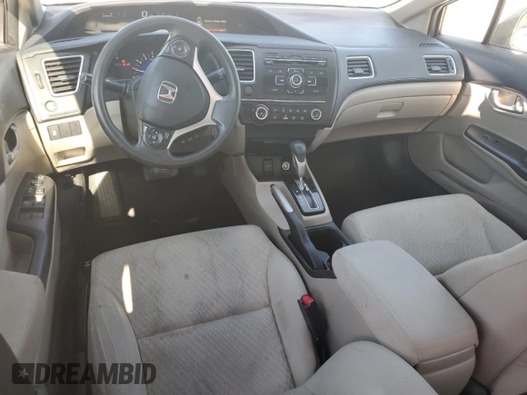 2015 Honda Civic Sedan LX with VIN 19XFB2F52FE061756, listed as a Copart auction lot 52982275 with 86,352 mi miles and Salvage Title. Bid and sale history available at carsss.com. Image 8.