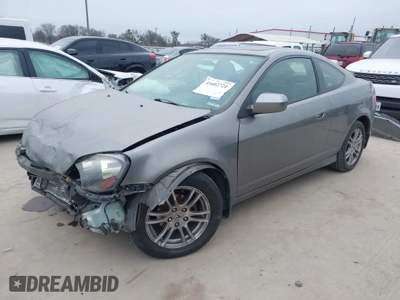 2006 Acura RSX with VIN JH4DC548X6S005997, listed as a IAAI auction lot 41602721 with 92,727 mi miles. Bid and sale history available at carsss.com. Image 2.