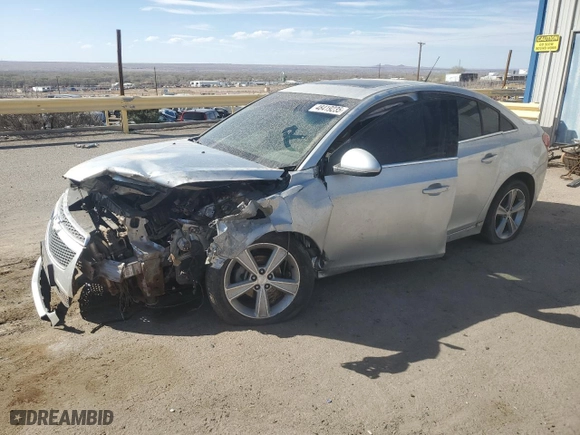 2012 Chevrolet Cruze LT w/2LT with VIN 1G1PG5SC6C7270966, listed as a Copart auction lot 48419235 with 160,469 mi miles and Salvage Title. Bid and sale history available at carsss.com. Image 1.