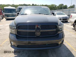 2017 Ram 1500 Express with VIN 3C6RR7KT0HG573802, listed as a Copart auction lot 65900404 with 100,654 mi miles and Salvage title. Bid and sale history available at DreamBid. Image 5.