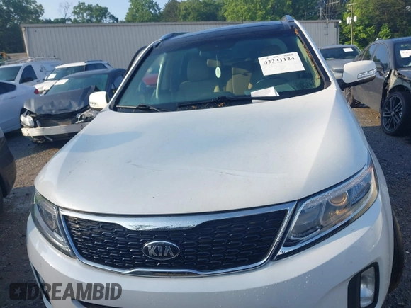 2014 Kia Sorento EX with VIN 5XYKU4A70EG431214, listed as a IAAI auction lot 42231124 with 99,275 mi miles and . Bid and sale history available at DreamBid. Image 12.