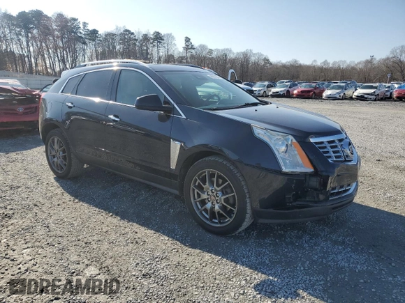 2015 Cadillac SRX Premium Collection with VIN 3GYFNGE34FS616268, listed as a Copart auction lot 44081835 with 133,264 mi miles and Salvage Title. Bid and sale history available at carsss.com. Image 4.
