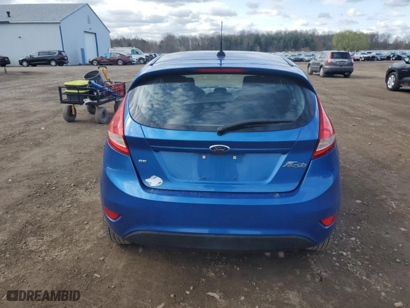 2011 Ford Fiesta SE with VIN 3FADP4EJ6BM228323, listed as a Copart auction lot 53001145 with 174,776 mi miles and Salvage Title. Bid and sale history available at carsss.com. Image 6.