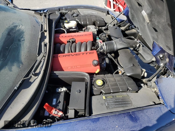 2004 Chevrolet Corvette Z06 with VIN 1G1YY12S745127491, listed as a Copart auction lot 76526834 with 70,782 mi miles and Salvage Title. Bid and sale history available at carsss.com. Image 11.