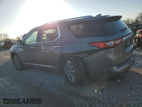 2020 Chevrolet Traverse Premier with VIN 1GNEVKKW8LJ129713, listed as a Copart auction lot 42385985 with 71,527 mi miles and Salvage Title. Bid and sale history available at carsss.com. Image 2.