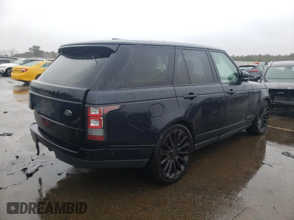 2015 Land Rover Range Rover Supercharged с VIN SALGS2TFXFA210976, выставлен на аукционе Copart как лот 51356865 с пробегом 46 068 миль миль и На запчасти • Non repairable. История ставок и продаж доступна на DreamBid. Изображение 4.