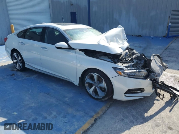2020 Honda Accord Touring with VIN 1HGCV2F99LA012986, listed as a Copart auction lot 43766425 with Not provided miles and Non repairable. Bid and sale history available at DreamBid. Image 4.