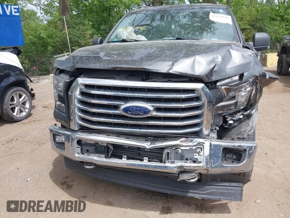 2017 Ford F-150 XL with VIN 1FTEW1EGXHFB50433, listed as a IAAI auction lot 42231546 with 105,140 mi miles and . Bid and sale history available at DreamBid. Image 6.