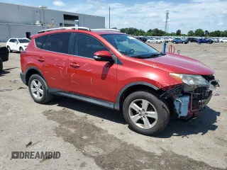 2013 Toyota RAV4 XLE with VIN 2T3RFREV4DW102059, listed as a Copart auction lot 61663585 with 132,375 mi miles and Salvage title. Bid and sale history available at DreamBid. Image 4.