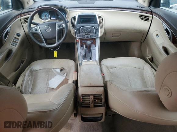 2012 Buick LaCrosse Premium 2 with VIN 1G4GF5E35CF179842, listed as a Copart auction lot 47640595 with 156,243 mi miles and Salvage Title. Bid and sale history available at carsss.com. Image 8.