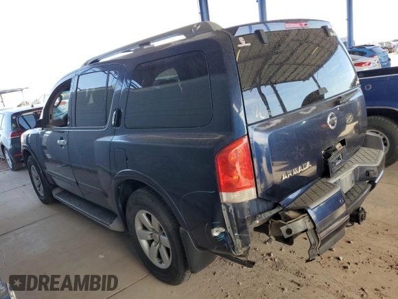 2011 Nissan Armada SV with VIN 5N1AA0ND4BN602883, listed as a Copart auction lot 42080815 with 225,898 mi miles and Salvage Title. Bid and sale history available at DreamBid. Image 2.