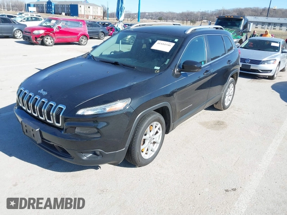 2016 Jeep Cherokee Latitude with VIN 1C4PJLCB8GW330017, listed as a IAAI auction lot 41444346 with 354,212 mi miles. Bid and sale history available at carsss.com. Image 2.
