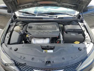 2015 Chrysler 200 S with VIN 1C3CCCBB9FN585794, listed as a Copart auction lot 57672205 with 155,468 mi miles and Salvage title. Bid and sale history available at DreamBid. Image 11.