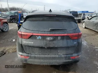 2018 Kia Sportage EX with VIN KNDPNCAC9J7482065, listed as a Copart auction lot 44206645 with 112,811 mi miles and Clean Title. Bid and sale history available at carsss.com. Image 6.