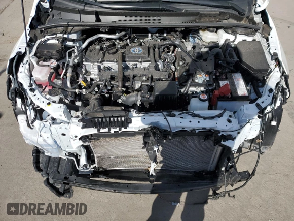 2023 Toyota Corolla Hybrid LE with VIN JTDBCMFE6PJ004987, listed as a Copart auction lot 48596975 with 33,122 mi miles and Salvage Title. Bid and sale history available at carsss.com. Image 11.