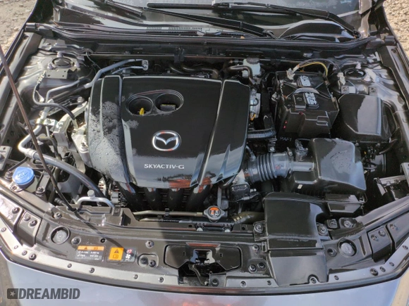 2019 Mazda Mazda3 Hatchback with VIN JM1BPBJM7K1140562, listed as a Copart auction lot 48569325 with 46,510 mi miles and Salvage Title. Bid and sale history available at carsss.com. Image 11.