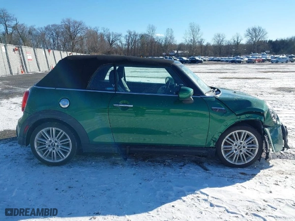 2024 MINI Convertible Cooper S with VIN WMW43DL0XR3R36812, listed as a IAAI auction lot 41271216 with NaN miles. Bid and sale history available at carsss.com. Image 13.