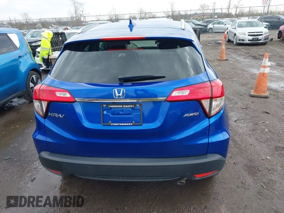 2022 Honda HR-V EX with VIN 3CZRU6H53NM773008, listed as a IAAI auction lot 41904292 with 24,703 mi miles. Bid and sale history available at carsss.com. Image 16.