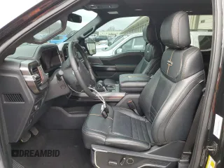 2022 Ford F-150 XL with VIN 1FTFW1EDXNFA24966, listed as a Copart auction lot 49545105 with 33,704 mi miles and Salvage Title. Bid and sale history available at DreamBid. Image 7.
