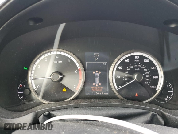 2016 Lexus NX 200t with VIN JTJYARBZ8G2023781, listed as a Copart auction lot 60699735 with 176,474 mi miles and Salvage title. Bid and sale history available at DreamBid. Image 9.