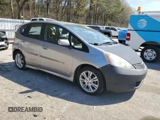 2009 Honda Fit Sport with VIN JHMGE88429S042773, listed as a Copart auction lot 50627005 with 107,570 mi miles and Salvage Title. Bid and sale history available at carsss.com. Image 4.