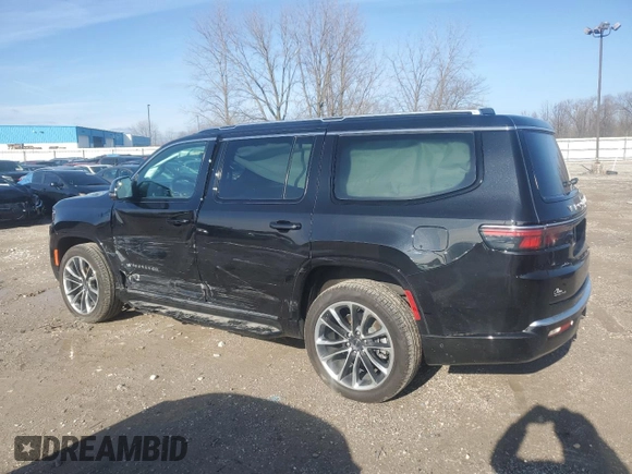 2024 Jeep Wagoneer Series II with VIN 1C4SJVBP2RS118534, listed as a Copart auction lot 85228864 with 13,695 mi miles and Salvage title. Bid and sale history available at DreamBid. Image 2.