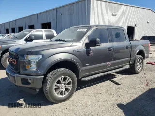 2016 Ford F-150 XLT with VIN 1FTEW1EP7GFB98034, listed as a Copart auction lot 49425125 with 128,687 mi miles and Salvage Title. Bid and sale history available at carsss.com. Image 1.