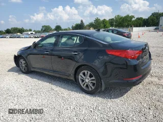 2013 Kia Optima EX with VIN 5XXGN4A77DG228133, listed as a Copart auction lot 62207925 with 122,289 mi miles and Salvage title. Bid and sale history available at DreamBid. Image 2.