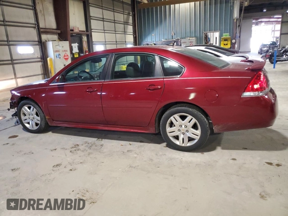 2011 Chevrolet Impala LT Fleet z VIN 2G1WG5EK0B1287661, wystawiony jako Copart lot #61259705 z przebiegiem 123 729 mil mil oraz Szkoda całkowita • Salvage title. Historia ofert i sprzedaży dostępna na DreamBid. Obrazek 2.