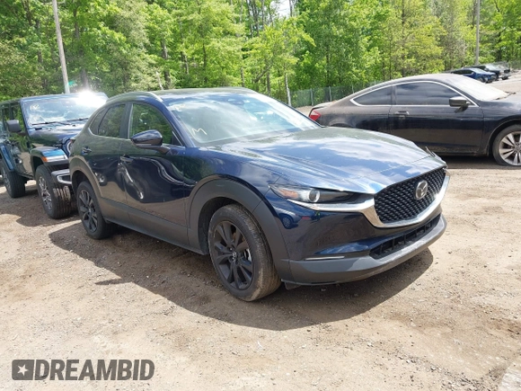 2024 Mazda CX-30 2.5 S Select Sport with VIN 3MVDMBBM3RM692815, listed as a IAAI auction lot 42193934 with Not Provided miles and . Bid and sale history available at carsss.com. Image 1.