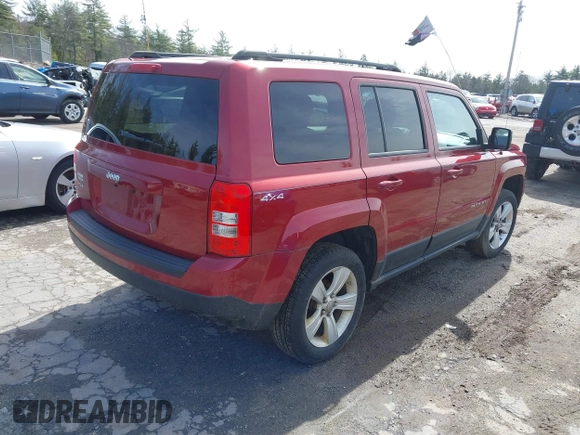 2012 Jeep Patriot Sport with VIN 1C4NJRBB7CD604034, listed as a IAAI auction lot 41959548 with 190,268 mi miles and . Bid and sale history available at DreamBid. Image 4.