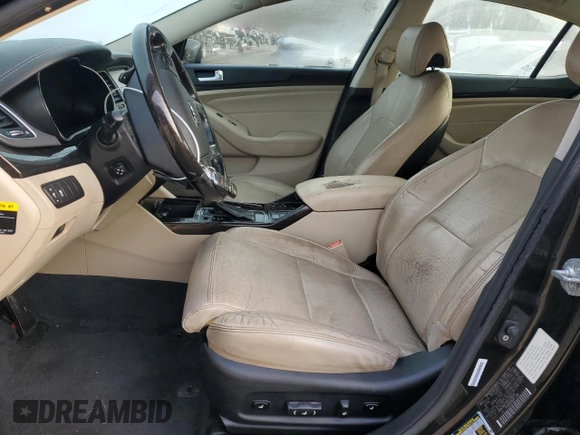 2015 Kia Cadenza Premium with VIN KNALN4D79F5176924, listed as a Copart auction lot 86271164 with 121,286 mi miles and Clean Title. Bid and sale history available at carsss.com. Image 7.