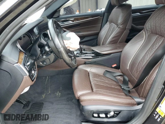 2017 BMW 5 Series 540i xDrive with VIN WBAJE7C37HG888055, listed as a Copart auction lot 51471245 with Not provided miles and Salvage title. Bid and sale history available at DreamBid. Image 7.