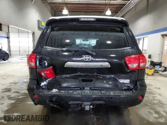 2015 Toyota Sequoia Platinum with VIN 5TDDY5G15FS117536, listed as a Copart auction lot 86520254 with 180,553 mi miles and Salvage Title. Bid and sale history available at carsss.com. Image 6.