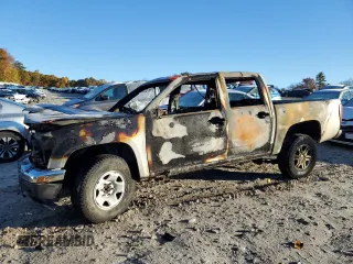 2012 GMC Canyon SLE1 with VIN 1GTH6MFE8C8106150, listed as a Copart auction lot 76015914 with 0 mi miles and Non Repairable. Bid and sale history available at carsss.com. Image 1.