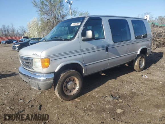 2006 Ford Econoline Cargo with VIN 1FDNE24L16DB42233, listed as a Copart auction lot 50305985 with 111,193 mi miles and Salvage Title. Bid and sale history available at carsss.com. Image 1.
