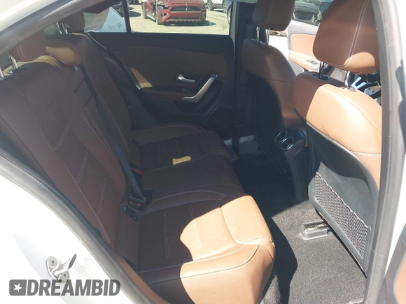2021 Mercedes-Benz A 220 with VIN W1K3G4EB2MJ297109, listed as a IAAI auction lot 41637260 with 67,309 mi miles and . Bid and sale history available at DreamBid. Image 8.