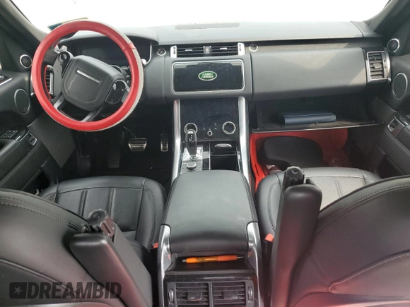 2022 Land Rover Range Rover Sport HSE Silver Edition with VIN SALWR2SU8NA218435, listed as a Copart auction lot 61110485 with 35,416 mi miles and Salvage title. Bid and sale history available at DreamBid. Image 8.