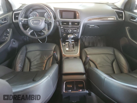 2016 Audi Q5 Premium with VIN WA1C2AFP5GA075146, listed as a Copart auction lot 55075805 with 67,622 mi miles and Salvage title. Bid and sale history available at DreamBid. Image 8.