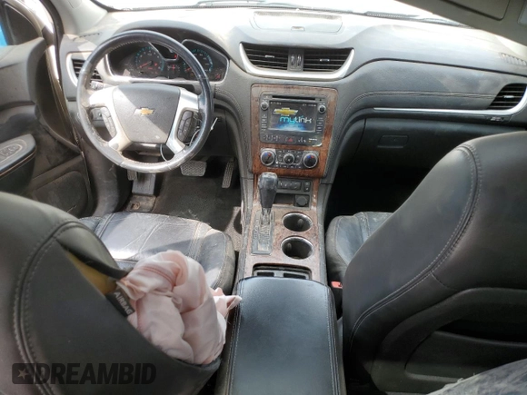 2014 Chevrolet Traverse LTZ with VIN 1GNKRJKD2EJ181292, listed as a Copart auction lot 49238085 with 159,058 mi miles and Salvage Title. Bid and sale history available at DreamBid. Image 8.