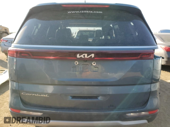 2022 Kia Carnival EX with VIN KNDNC5H37N6092835, listed as a Copart auction lot 74522964 with 97,799 mi miles and Salvage Title. Bid and sale history available at carsss.com. Image 6.