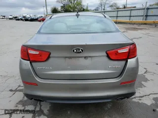 2015 Kia Optima EX with VIN 5XXGN4A72FG396037, listed as a Copart auction lot 52730345 with 121,031 mi miles and Salvage Title. Bid and sale history available at carsss.com. Image 6.