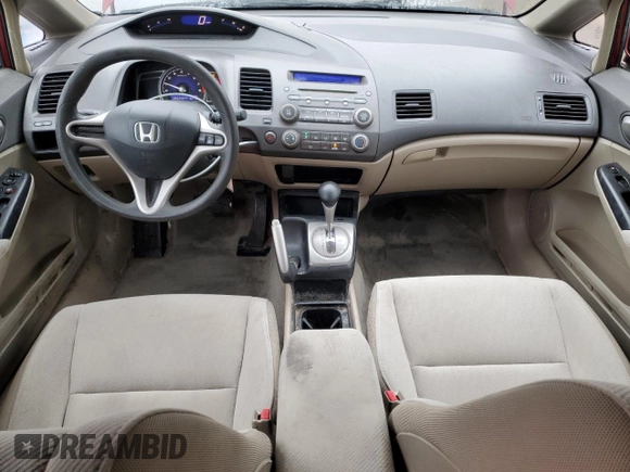 2009 Honda Civic LX z VIN 2HGFA16569H360450, wystawiony jako Copart lot #54370605 z przebiegiem 95 348 mil mil oraz Szkody całkowita. Historia ofert i sprzedaży dostępna na DreamBid. Obrazek 8.