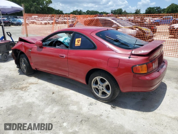 1997 Toyota Celica with VIN JT2DB02T3V0070322, listed as a Copart auction lot 58725125 with 142,363 mi miles and Salvage title. Bid and sale history available at DreamBid. Image 2.