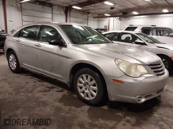 2008 Chrysler Sebring LX with VIN 1C3LC46K58N285060, listed as a IAAI auction lot 42002102 with 156,460 mi miles and . Bid and sale history available at DreamBid. Image 1.