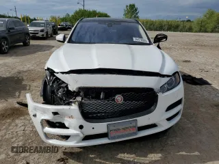 2017 Jaguar F-Pace 20d Premium with VIN SADCJ2BN7HA097612, listed as a Copart auction lot 56478565 with 114,495 mi miles and Salvage title. Bid and sale history available at DreamBid. Image 5.