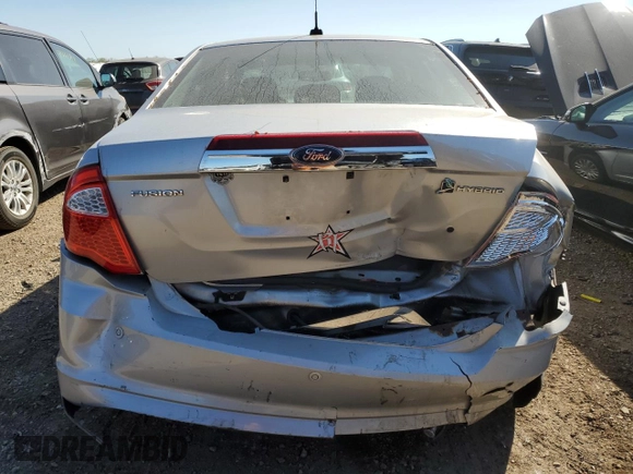 2010 Ford Fusion Hybrid with VIN 3FADP0L37AR400602, listed as a Copart auction lot 73542994 with 111,895 mi miles and Salvage Title. Bid and sale history available at carsss.com. Image 6.