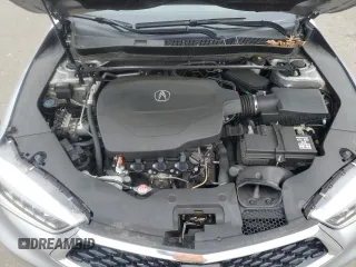 2020 Acura TLX Technology with VIN 19UUB3F44LA001126, listed as a Copart auction lot 58700805 with 49,195 mi miles and Salvage title. Bid and sale history available at DreamBid. Image 11.