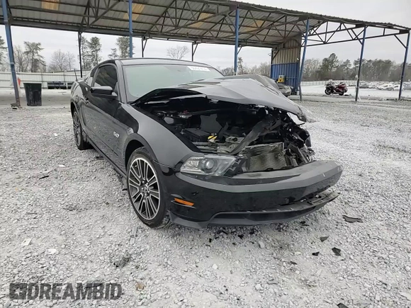 2012 Ford Mustang GT Premium with VIN 1ZVBP8CFXC5272336, listed as a Copart auction lot 86491414 with 103,653 mi miles and Salvage Title. Bid and sale history available at DreamBid. Image 10.